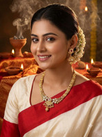 RUBANS Brass Gold-plated Gold Jewellery Set(Pack of 2)