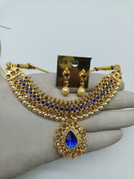 9nJewellers Alloy Gold-plated Gold Jewellery Set(Pack of 1)