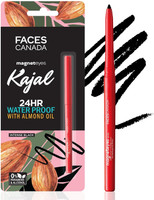 FACES CANADA Magneteyes Kajal | 24HR Long Stay | Fade Proof & Smudge Proof | Water Resistant(Black, 0.35 g)