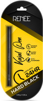 Renee Hard Black Kajal Pen with Sharpener, 0.35gm(Black, 0.35 g)