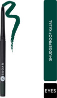 SUGAR Cosmetics Intense Long Stay Kajal, Waterproof,Smudge & Transfer-resistant(05 Go Green, 0.3 g)
