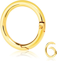 Tia Purse Bags Making Clasp,Lobster,Clips (Golden Premium Spring Ring-20mm, 4 Pcs) Key Chain