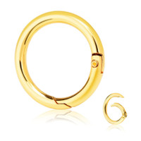 Tia Purse Bags Making Clasp,Lobster,Clips (Golden Premium Spring Ring-20mm, 4 Pcs) Key Chain