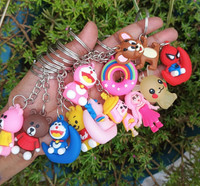 DIV Pack 12 key Chain cartoon Key Chain