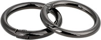 Tia Purse Bags Making Clasp,Lobster,Clips (Black Premium Spring Ring-30mm, 4 Pcs) Key Chain