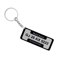 TRAQ PRINTED ACRYLIC KEYRING KEYCHAIN FOR CAR OR BIKE Key Chain