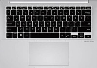 Saco Silicone Keyboard Cover Skin for 14 Inch Laptop TN3402QA-LZ540WS LZ741WS LZ511WS 2023 Asus Vivobook S 14 Flip TN3402YAB-LZ522WS LZ541WS, Keyboard Skin(Black)