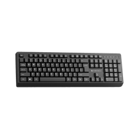 ZEBRONICS Zeb-Companion 116-K Wireless Standard Desktop Keyboard Compatible with Desktop, Laptop with Ergonomic Desktop Design(Black)