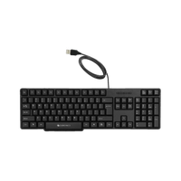 ZEBRONICS Zeb-K20 / Zeb-K65 Wired USB Standard Desktop Keyboard Compatible with Desktop, Laptop, Mac UV Coated Keys, USB Interface, Retractable Stand, Plug and Play(Black)
