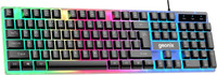 GEONIX Cruiser K5 Wired USB Handheld Gaming Keyboard Compatible with Desktop, Laptop, Tablet with Plug & Play USB Interface(Black & White)