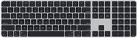 Apple Magic Keyboard with Touch ID and Numeric Keypad for Mac models with Apple silicon - US English MXK83HN/A Bluetooth, Wireless Laptop Keyboard(Black)