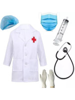 Fancy Steps Doctor Kids Costume Wear