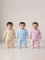 SHINING4 Baby Boys & Baby Girls Casual Pant T-shirt(Yellow,Blue,Pink)