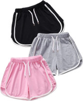 BHARATH FASHION Girls Casual Shorts Shorts(MULTICOLOR)