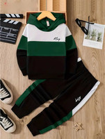 ELPIXIE FASHION Baby Boys & Baby Girls Casual T-shirt Track Pants(GREEN)