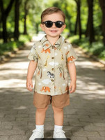 SVH Fashion Baby Boys & Baby Girls Casual Shirt Shorts(Multi Colors)