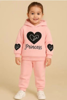 UNISHAPE FASHION Baby Boys & Baby Girls Casual Sweatshirt Track Pants(Pink)