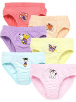 SAVAGE Panty For Girls(Multicolor, Pack of 6)