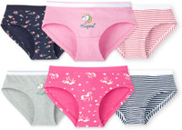 Ariel Panty For Girls(Multicolor, Pack of 6)