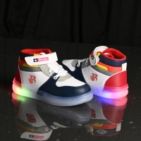 BIRDE Boys Velcro Sneakers(Multicolor)