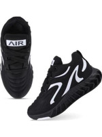 Air Boys Lace Walking Shoes(Black, 9-10 Years)