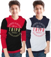 TRIPR Boys Printed Cotton Blend T Shirt(Multicolor, Pack of 2)