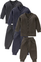 Baby Blossom Top - Pyjama Set For Boys & Girls(Multicolor, Pack of 3)