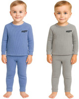 HAUNKY Top - Pyjama Set For Baby Boys & Baby Girls(Multicolor, Pack of 2)