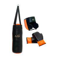 AXG NEW GOAL Punch Filled Kids Set Suitable For 6 To 12 Years Childrens Boxing Kit