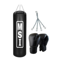 Monika Sports Punching Bag with Boxing Gloves For Boxing Boxing Kit