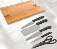 keskriva 6 Pc Stainless Steel Knife Set
