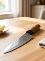 skash 1 Pc Stainless Steel, Wood Knife