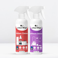 urbanWipe Bathroom n Kitchen Kitchen Cleaner(1000 ml, Pack of 2)