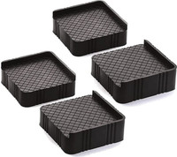 DNJ HUB Square Multipurpose Stand, Multipurpose adjustable base stand, Plastic Kitchen Trolley(Pre-assembled)