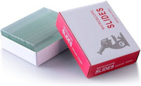 MEDISKY Microscope Slides 75mmx25mm (Glass Slides) Standard Slide(1.25 mm, Pack of 50)