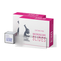 Apex Labs Microscope Glass Slides (50 slides) 75 X 25 X 1.4 mm with cover slip 18x18mm Standard Slide(1.4 mm, Pack of 50)