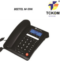 TCKOM INFOCOM TCK- B M59N Corded Landline Phone with Answering Machine(Black)