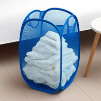 KUBER INDUSTRIES 20 L Blue Laundry Bag(Nylon)