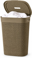 Jefa 55 L Gold Laundry Basket(Plastic)