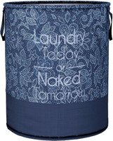 KUBER INDUSTRIES 45 L Blue Laundry Bag(Non-Woven)