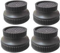 Imegaz MultiPurpose Round Plastic Stand for Almirah, Wardrobe, Refrigerator, Sofa, Bed Laundry Trolley(Multicolor)