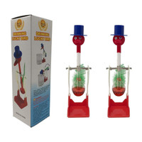 RVM Toys Retro Scientific Non-Stop Dippy Magic Famous Drinking Bird Fun Home Decor Educational Learning Physics Law Science Toy (Pack Of 2)(Multicolor)