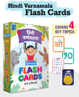 Target Publications Hindi Flash Cards with Pictures | 64 Thin Non Tearable Cards | Hindi Alphabet for Kids | Hindi Speaking | 1 - 6 Year | Hindi Varnmala Letters, Numbers(Multicolor)