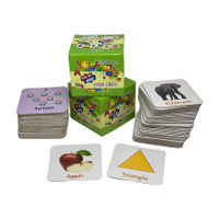 gurukanth All in One Flash Cards for Kids (Non-Tearable flashcards - Water Proof)(Multicolor)