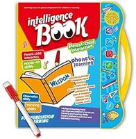 Mogli Toys Intelligence Study Book for Children, English Letters & Words Learning Book(Multicolor)