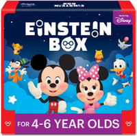 Einstein Box 4, 5 and 6 Year Old Baby Boys and Girls, Learning and Educational Gift Pack of Toys, Games and Books (Multicolor)(Multicolor)