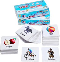 Toys R Us Universe of Imagination All in One Flash Cards for Kids(Non-Tearable flashcards-Water Proof)(Multicolor)