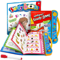AADITYA E-Learning Study Musical Books for Kids & Wooden Puzzle Toy 3D Number(Multicolor)