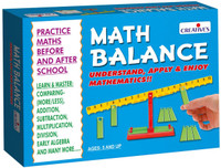 CREATIVE'S Math Balance-Comparing More/Less for age group 5 Year+(Multicolor)