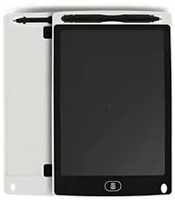 Ephemeral 12 Inch LCD Writing Pad for Kids and Adults, Kids Writing Slate(White, Black)